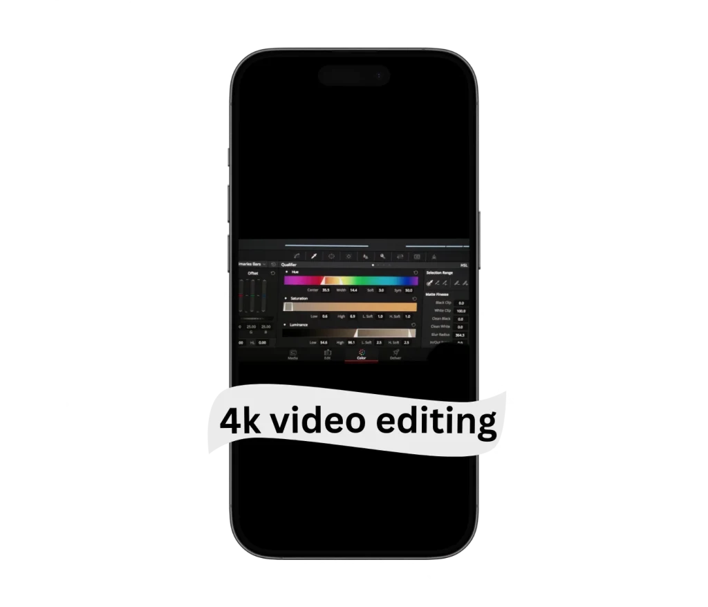 4k video editing
